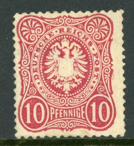 Germany 1878 Empire 10 Pfennige Scott #31b Aniline Red Mint B189