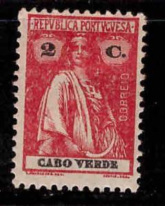 Cape Verde Scott 177 MH* Ceres stamp