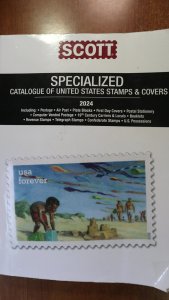 2024 Scott Specialized Catalogue of United States Stamps & Covers - USED