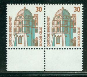 Germany Bund Scott # 1518, pair, mint nh, variation