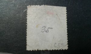  US #35 used trimmed e1912.5790