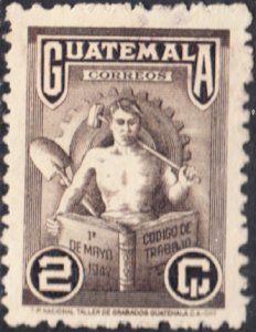 Guatemala #268  Used