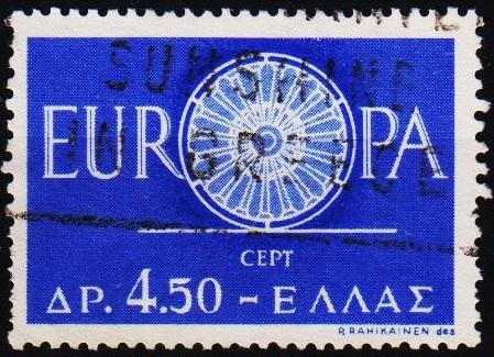 Greece.1960 4d50 S.G.848 Fine Used