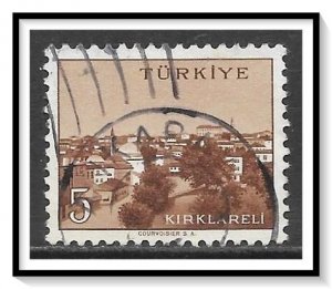 Turkey #1351 View Of Kirklareli Used