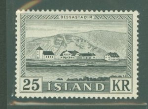 Iceland #305 Unused Single