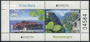 Montenegro 2012, Europa, Visit Montenegro s/s, MNH