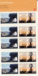 Norway 2006 Scott #1479a Booklet pane of 10 Kirkeporten natural arch, North C...