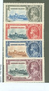 Leeward Islands #96-99  Single (Complete Set)