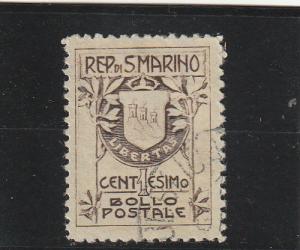 San Marino  Scott#  78a  Used