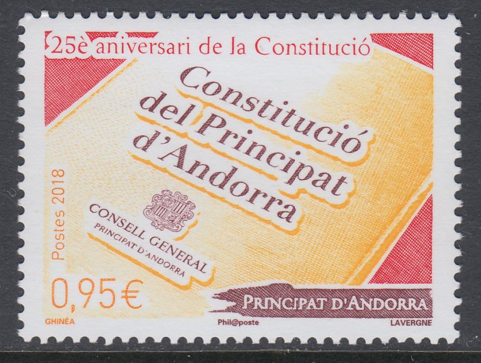 Andorra French 787 MNH VF