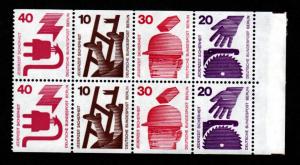 Germany Berlin Mint Booklet Pane!