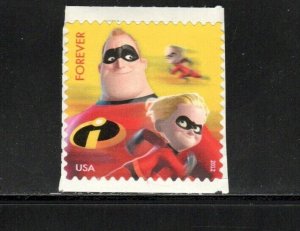 4678  * THE INCREDIBLES ~ MAIL A SMILE * U.S. FOREVER Postage Stamp  MNH