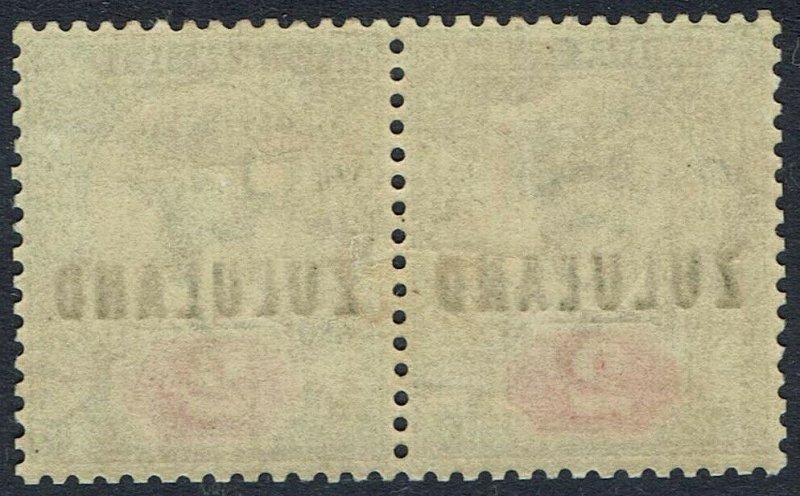 ZULULAND 1888 QV GB 2D PAIR  