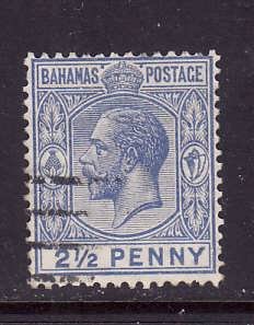 Bahamas-Sc#75-used 2&1/2p ultra KGV-id2-1922-