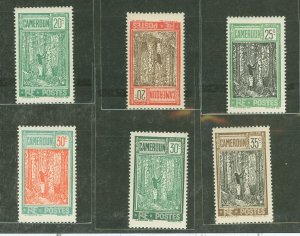 Cameroun #178-183 Unused