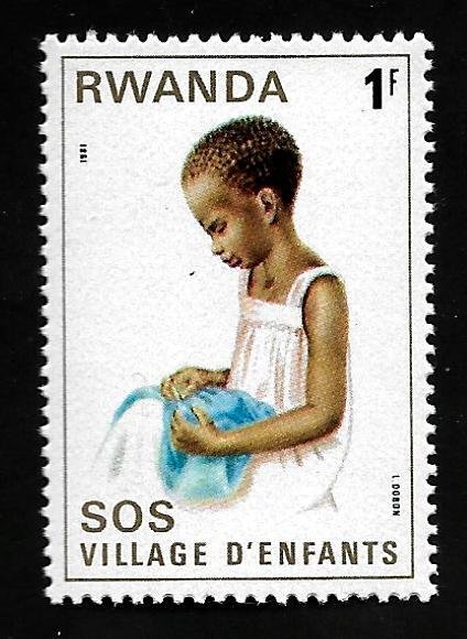 Rwanda 1981 - MNH - Scott #1022 *