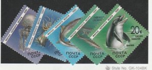 RUSSIA #5954-8 MINT NEVER HINGED COMPLETE