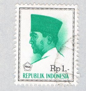 Indonesia 680 Used Sukarno 1966 (BP60601)