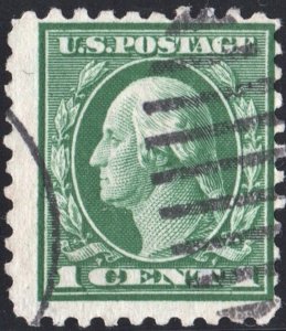 SC#462 1¢ Washington Coil (1916) Used