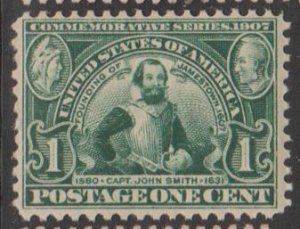 U.S. Scott #328 Jamestown Stamp - Mint NH Single
