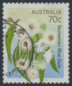 Australia SC# 4060 Flowers 2014 Used Blue Gum  details & scan