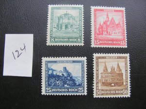 Germany 1931 MNH SC B38-B41 SET  VF/XF 240 EUROS (124)