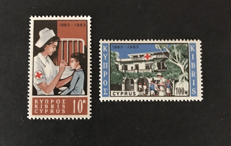 Cyprus 1963 #227-28 MNH SCV $4.25