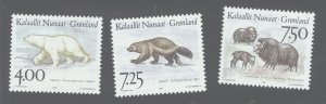 Greenland #296-298  Single (Complete Set)