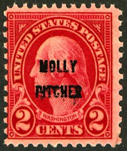 U.S. #646 MINT OG LH