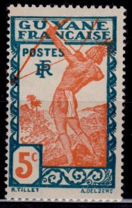 French Guiana, 1929-39, Archer, 5c, sc#113, MLH