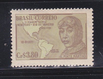 Brazil 711 Set MNH Euclides Pinto Martins, Aviator