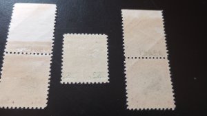 *PRICE DROP* Sc# 832-834 MNH $1, $2, $5 1938 Prexie Series