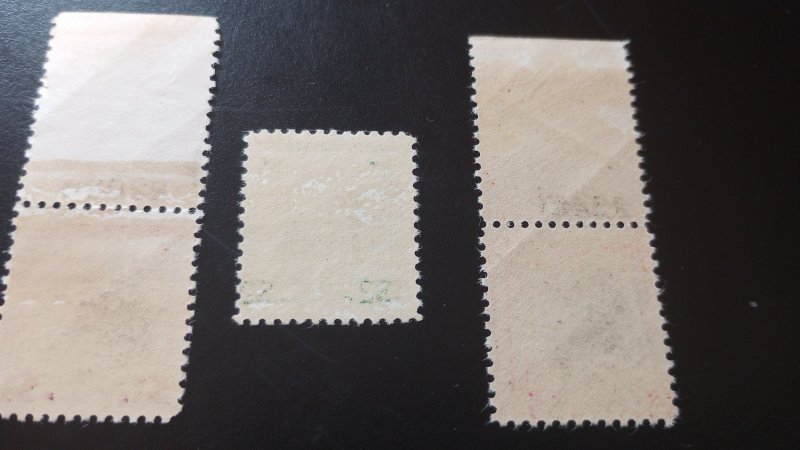 *PRICE DROP* Sc# 832-834 MNH $1, $2, $5 1938 Prexie Series