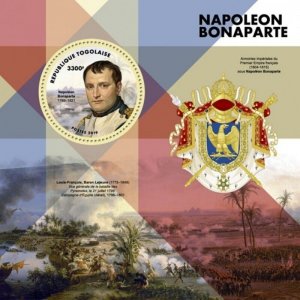 Togo - 2019 Napoleon Bonaparte - Stamp Souvenir Sheet - TG190160b