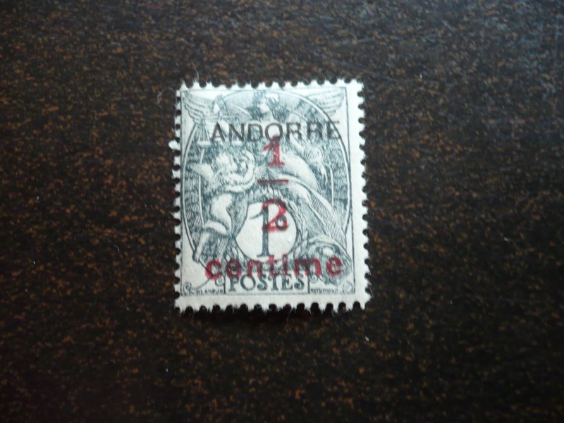 Stamps - Andorra - Scott# P1 - Mint Hinged Part Set of 1 Stamp