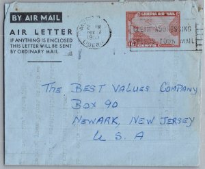 Liberia, Air Letters