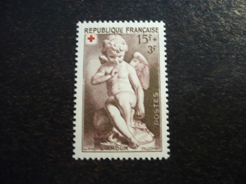 Stamps - France - Scott# B256 - Mint Hinged Part Set of 1 Stamp