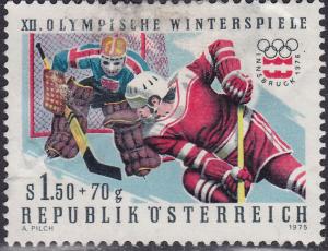 Austria B332 Men's Ice Hockey 1975