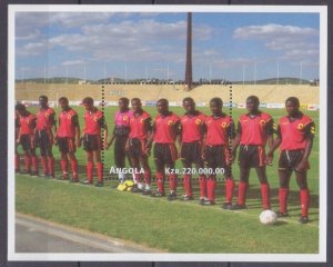 1997 Angola 1160/B36 1998 FIFA World Cup in France