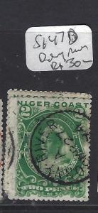 NIGER COAST (PP2210B) QV  2D   BONNY  RIVER CDS  SG 47D    VFU