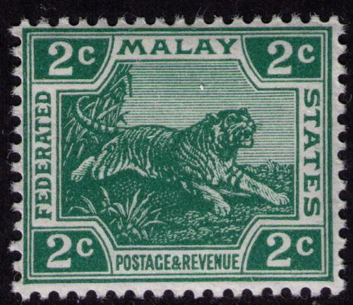 Malaya Fed States # 40  Mint VF NH  Car $ 5