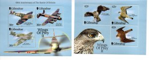 Gibraltar #853c-853d MNH .