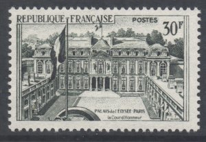 France SG1351a - YT 1192, 1959 Elysee Palace 30f MH*