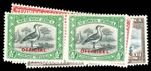 SOUTH WEST AFRICA O13-16  Mint (ID # 78317)