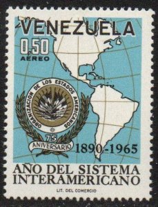 Venezuela Sc #C914 Mint Hinged