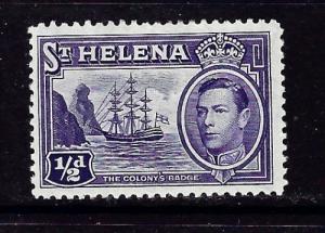 St Helena 118 Hinged 1938 issue