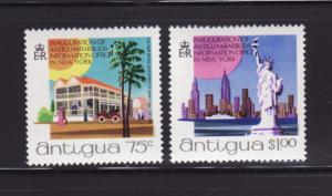 Antigua 302-303 MNH Various
