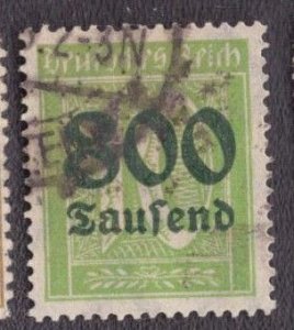 Germany 262 1923 Used