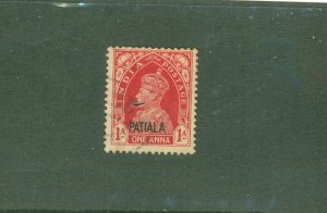 NABHA  INDIAN STATE O44 USED BIN $0.53