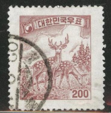 Korea Scott 279 used 1959 wmk 317 stamp  